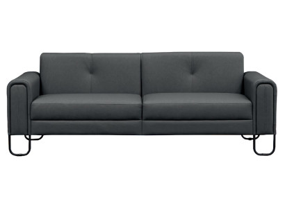 3-vietīgs dīvāns JV Muebles moderns dizains ādas koks jaunums