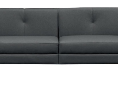 3-vietīgs dīvāns JV Muebles moderns dizains ādas koks jaunums