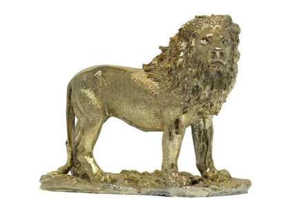 Abstrakta lauvu skulptūra, roku darbs, jaunas krāsainas skulptūras