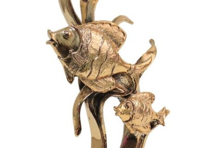 Divu dizaina zivs statuja 30 cm jauna Divu dizaina zivs statuja 30 cm jauna