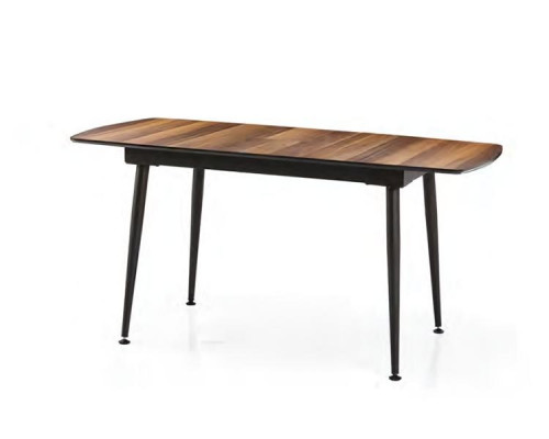 Kompakts ēdamistabas komplekts ar galdu un 4 krēsliem, 5 daļu krēslu grupa.