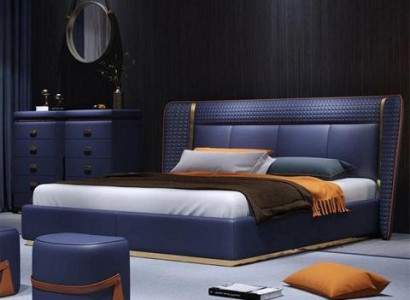 Mūsdienu beigu matelassēts gultas