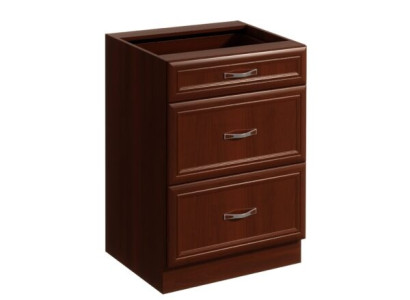 Mobilā virtuvju galds ar 3 atvilktnēm