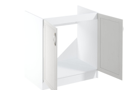 Mobilais baltais izlietne