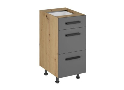 Izvelkamā skapja ar atvilktnēm, virtuves mēbeles