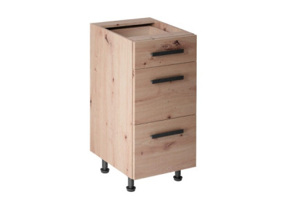 Mobilā skapja zem izlietnes ar atvilktnēm, virtuves skapis