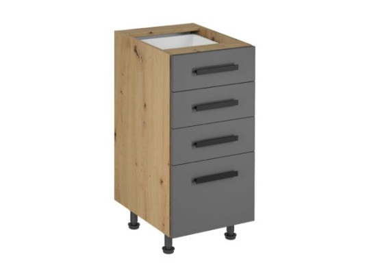 Kuchynes mēbeļu komplekts ar atvilktnēm