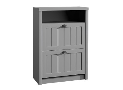 Kurpes uzglabāšanas skapis ar atveramām durvīm