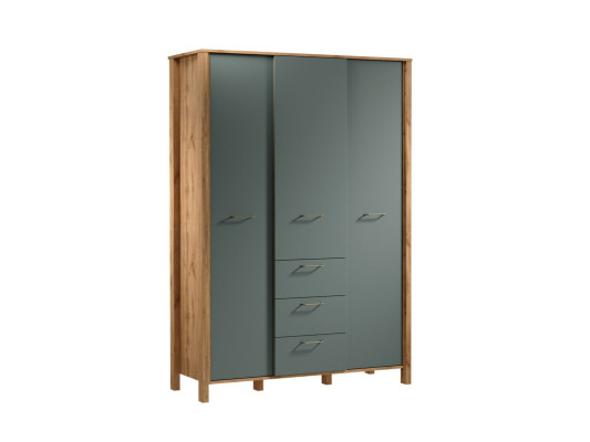 Brīvi stāvoša skapja ar āķiem un atvilktnēm