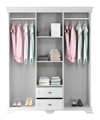 Kangaskaappi ar āķiem un atvilktnēm