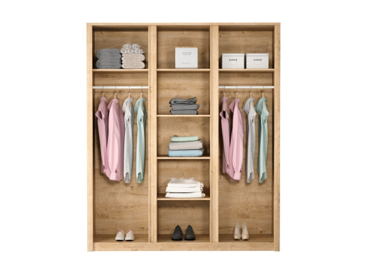 Tekstilais skapītis ar diviem āķiem