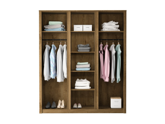 Tekstilais uzglabāšanas soma apģērbam, daudzfunkcionāla