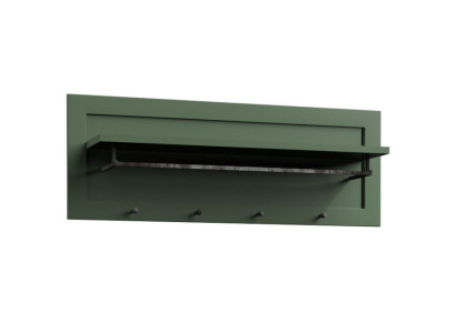 Skapis ar plauktu un skapja durvīm