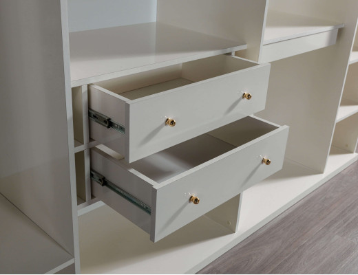 Mūsdienīgs un grezns stikla skapis, 234 cm