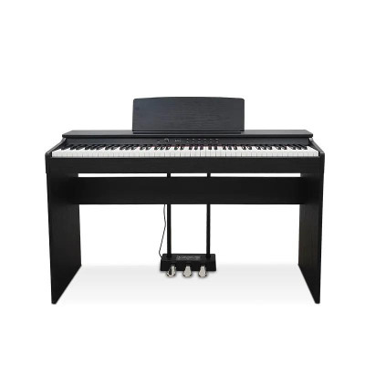 Digitālais pianīns mājai 137 cm Melns