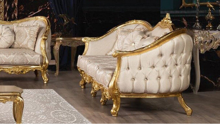 Sofa komplekts ar 3+3+1+1 vietām. Couchtisch Dīvāns Dīvāni Krēsli Sēdekļi Luksusa komplekts 5 daļās.
