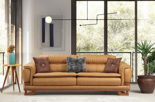 Sofasets Dīvāns Komplekts 3+3+1 Vieta Fotelis