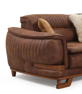 Sofasets Dīvāns Komplekts 3+3+1 Vieta Fotelis