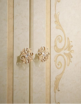 Sideboard Spiegel Galds Sideboard koksējums Mākslas mēbeles Stils Komoda komplekts 2 gab.
