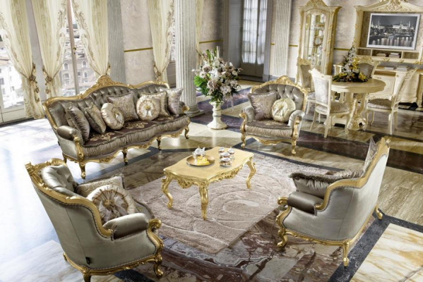 Mēbeles Stūra Jauna Art Deco dizaina krēsli auduma dzīvojamā istaba atpūtas istaba luksusa dizains