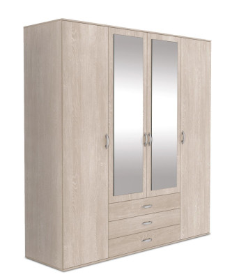 Skapis koka garderobe guļamistabas skapji moderns stils jauns