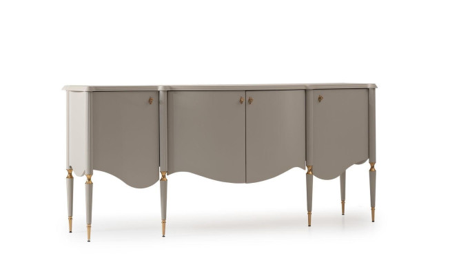 Anrichte Sideboard Skapis Koks Beisais Kumode ēdamistabas mēbeles