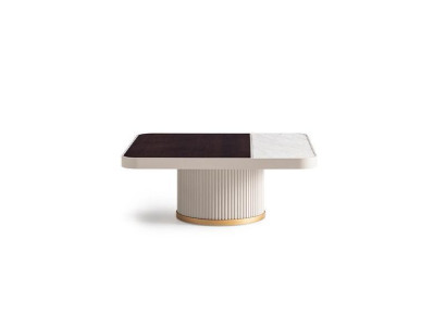 Atspoguļojošais galdiņš Palīgtābins galda Kafijas galds Dzīvojamā istaba Sofa galds Galds Balts