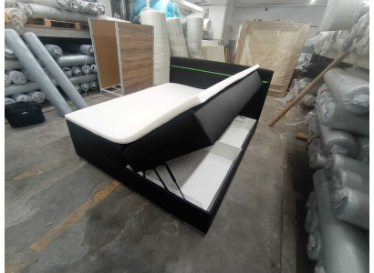 Luksusa gultas dizains tekstila gultas apdares aprīkojums 180x200cm guļamistabas mēbeles