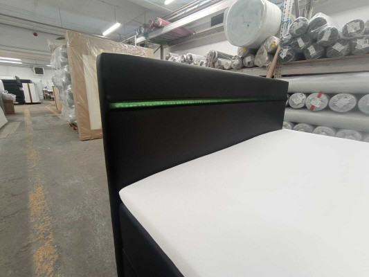 Luksusa gultas dizains tekstila gultas apdares aprīkojums 180x200cm guļamistabas mēbeles