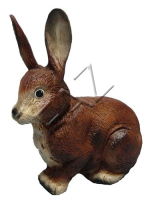 Dizaina zaķa figūra dārzā, statuja, skulptūra, figūras, skulptūras, dekorācija c88