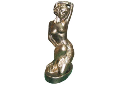 Figūra Ēģiptiešu muzeja statujas figūra dekorācija plastmasas 34cm Ēģiptes Jauna