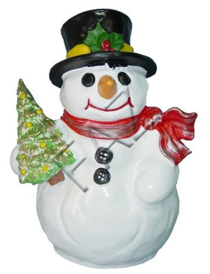 Dizaina sniegavīra figūra skulptūra figūras akmens figūra betona dekorācija dekorācija jauna