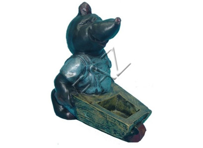 Gurrejošā statuja Figūras Statuas Skulptūra Dārza dekors Dekoratīvā figūra Podi Jauns