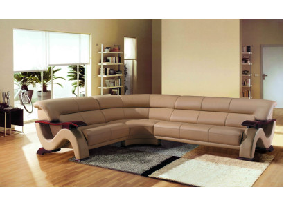 Ādas dīvāns Dīvāns Dzīvojamā istaba Sofa Dīvāni Stūra dīvāns Komplekts Dīvāni