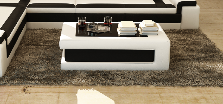 Mākslas salona galdiņš ar polsterēšanu, dzīvojamais istabas gala galdiņš, moderns dīvāns.