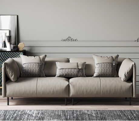 Sofa komplekts 3+2 sēdvietas Itāļu mēbeles dzīvojamajai telpai dīvāni tapanes