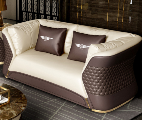 Sofas komplekts 3+2+1 sēdvietas ādas mājošā platība komplekts