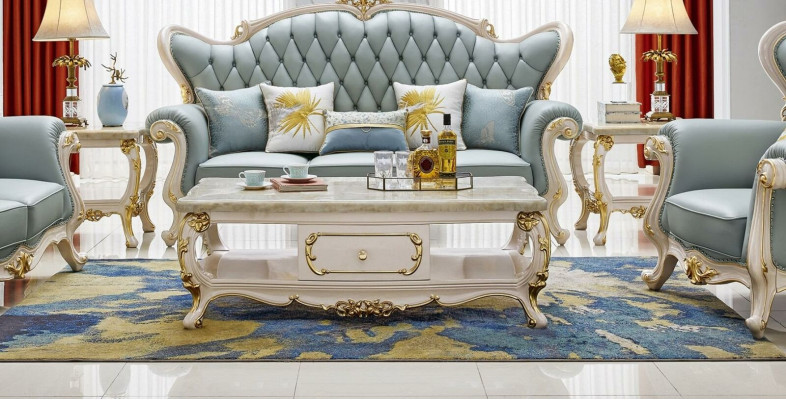 Sofas komplekts 3 1-vietīgais dizaina dīvāns polster Couchen Couch Luxus Chesterfield