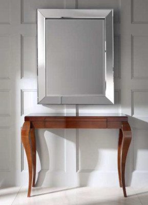 Konsoles galds Galds konsolē Apgaismošanas galds koksnes luksuss brūns dizains klasiskais jaunais