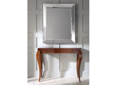 Konsoles galds Galds konsolē Apgaismošanas galds koksnes luksuss brūns dizains klasiskais jaunais