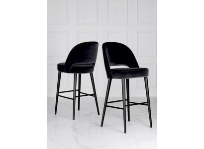 Barstools Stools Bar Chairs Chairs Modern Polyester Black Fabric Wood Design New