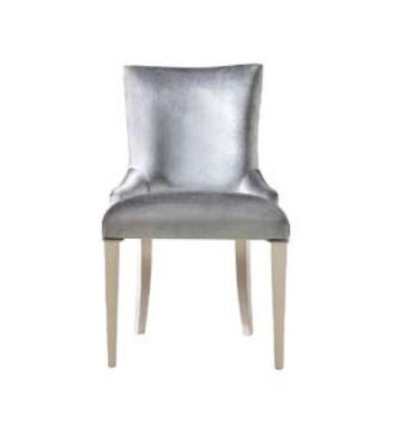 Ēdamistabas krēsla krēsls krēsls Sēžamvieta Ēdamistabas krēsli Koks Moderns Luksuss Sudrabs