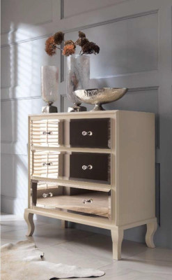 Komoda Sideboard Skapis Dizainera Luksusa Skapji Komodes Moderns Bezs Dizains