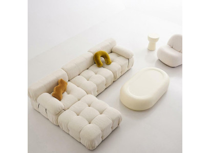 Stūra dīvāna mīkstais relaksējošais sēdekļa dizains gaudzējums moderns audums