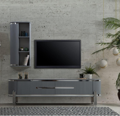 TV skapis Luksusa sēdvietu skapis Komoda Mēbeles Dzīvojamā telpa Skapji Plaukts Koks