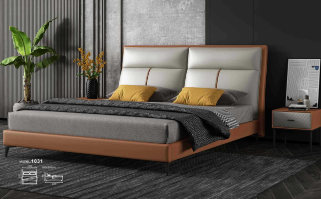 Gulta luksusa guļamistabā Dubultgulta Gultas pamats Guļamistabas gulta