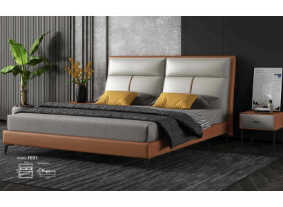 Gulta luksusa guļamistabā Dubultgulta Gultas pamats Guļamistabas gulta