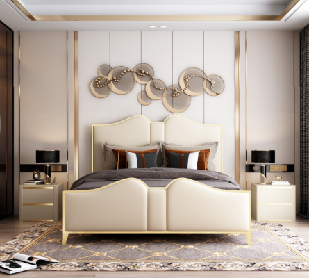 Divu cilvēku gulta Gulta Lauzas dizains Polsterbed Theisināts galds Designbed Gulta dermālā.