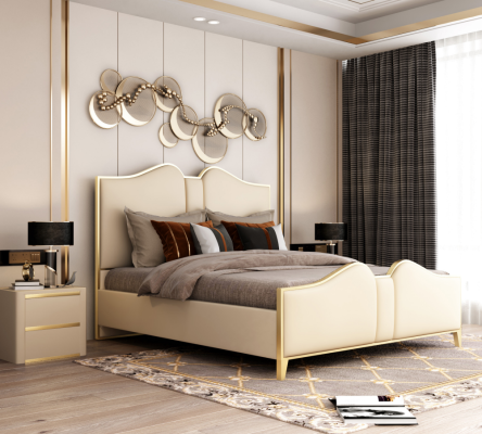 Divu cilvēku gulta Gulta Lauzas dizains Polsterbed Theisināts galds Designbed Gulta dermālā.