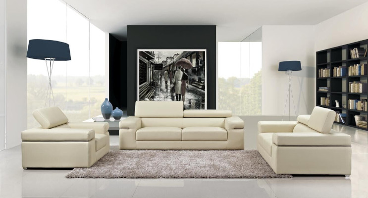 Sofa komplekts Dīvāns 80 20 Pārsegs Āda Dīvāns Dzīvojamā istaba Sēdekļi 3+2+1 komplekts
